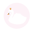 Stickers plancha Cisne 12s 1u